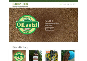 Oregons Green Website by Stellar Nine