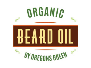 Organic Beard Oil logo for Oregons Green