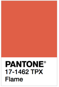 Flame - Pantone 17-1462 TPX