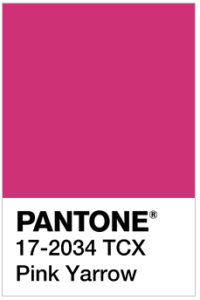 Pink Yarrow - Pantone 17-2034 TCX